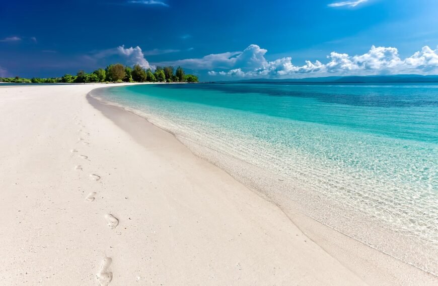 Jaka jest plaża w Rowach
